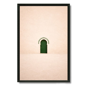 Tableau la fenêtre du derb ruelle marocaine architecturale