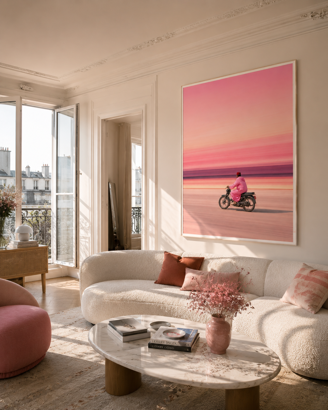 Tableau marocain – Le Marocain - rose