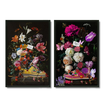 Duo tableaux hospitalité et amour marocain pack