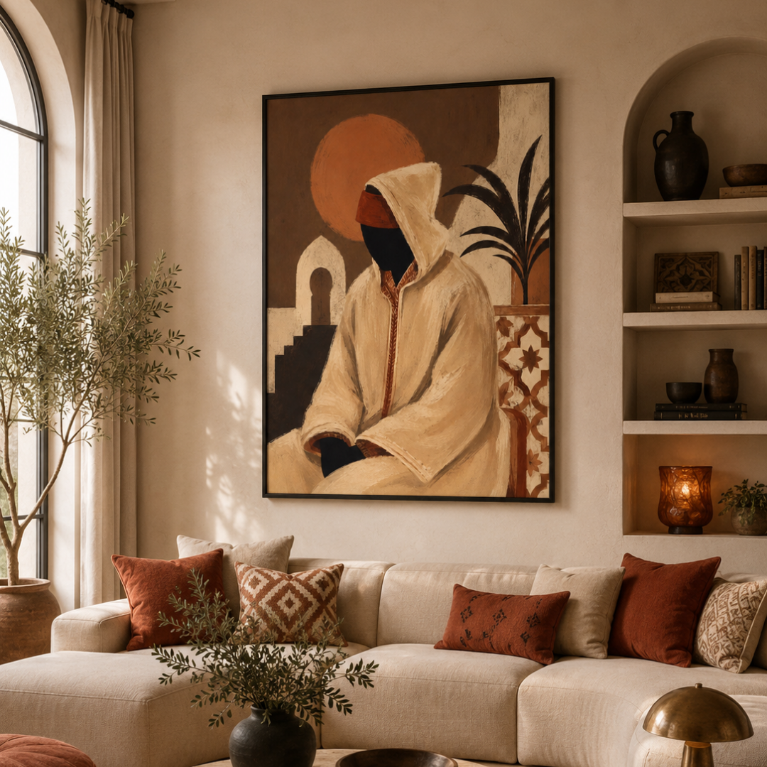 Tableau le Marocain identité détail