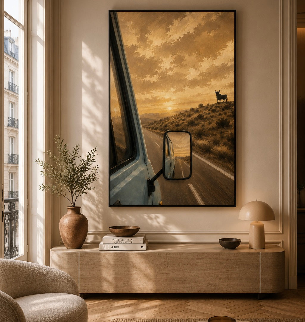 Tableau marocain – Route du bled