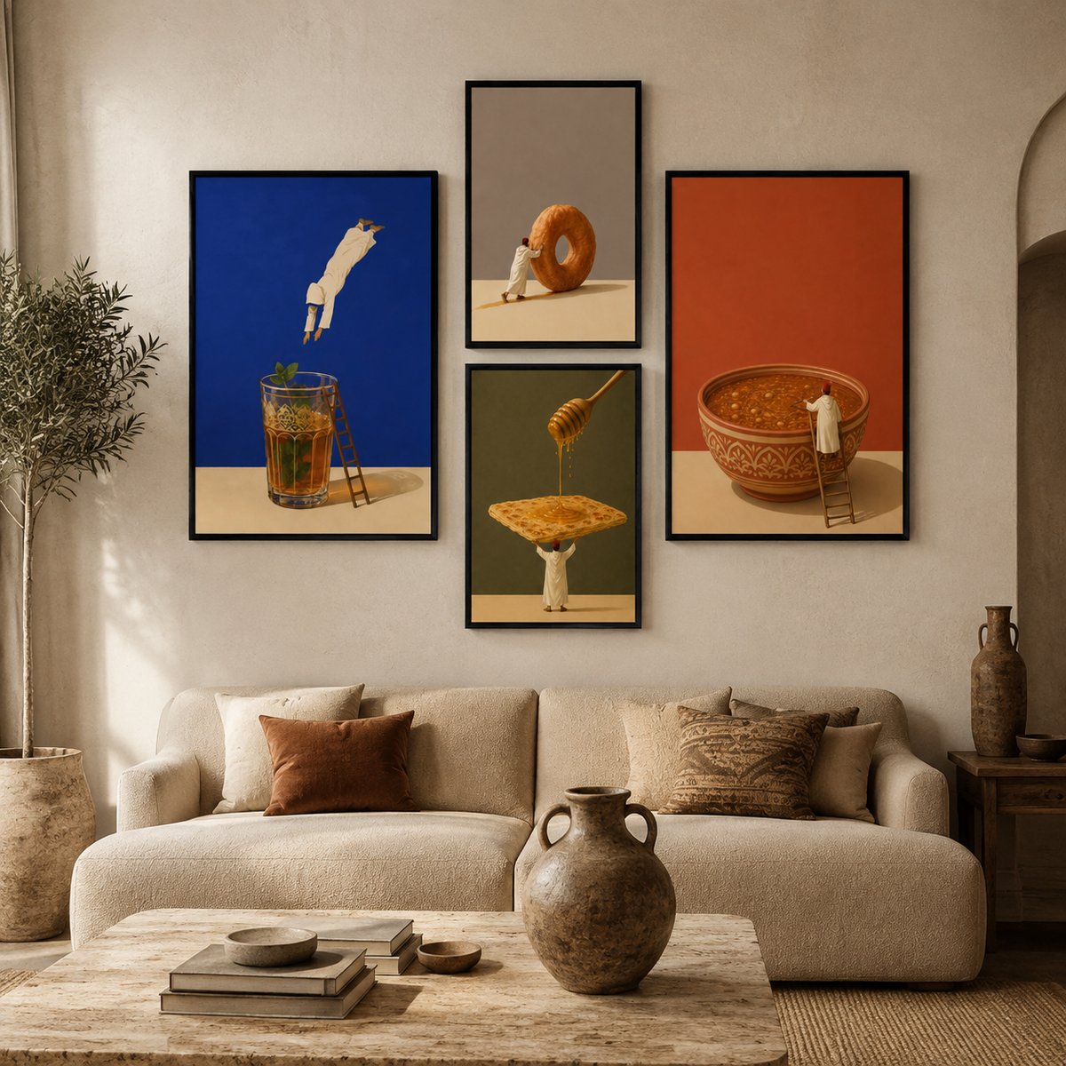 Composition Murale 1 - L'Art des Saveurs