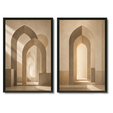 Duo Tableaux - Portes Islamiques