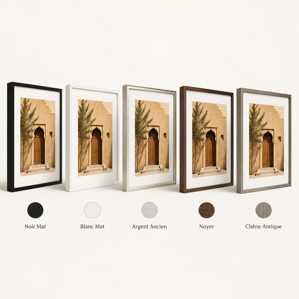 Tableau encadré Marocain – Plongeon Atay