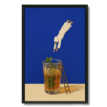 Tableau Le saut Atay thé à la menthe marocain