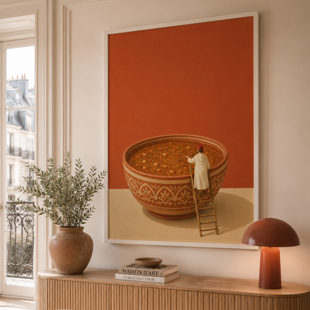 Tableau marocain – Harira vie.