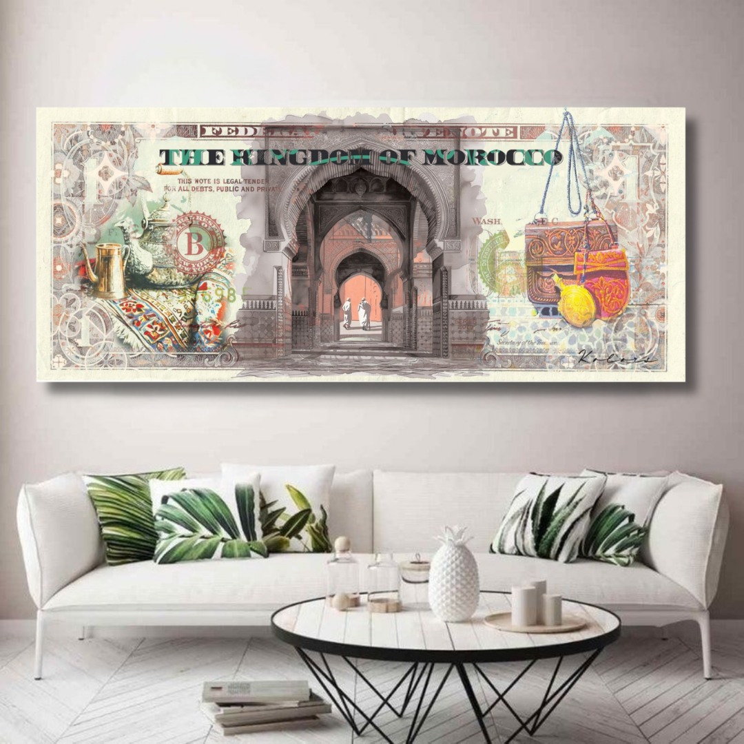 Tableau Kingdom of Morocco illustration culture marocaine