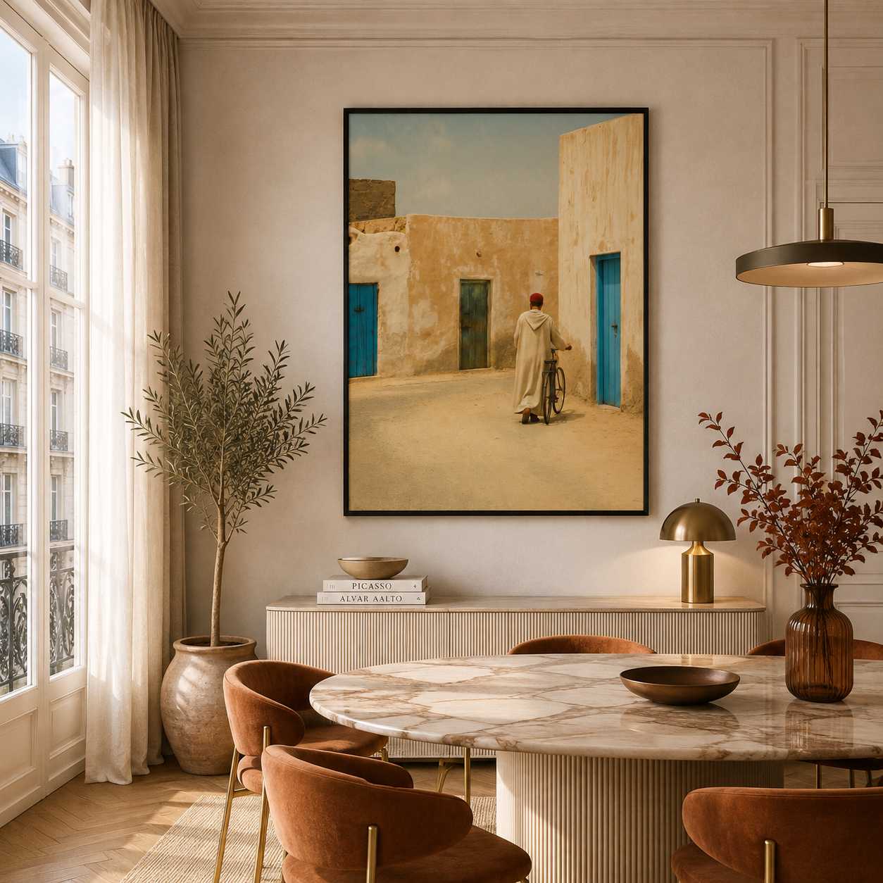Tableau marocain – ruelles du nord