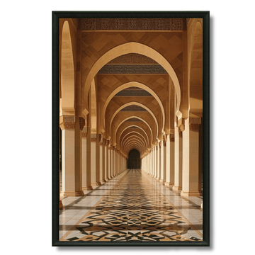 Tableau Les portes du royaume du Maroc architecture