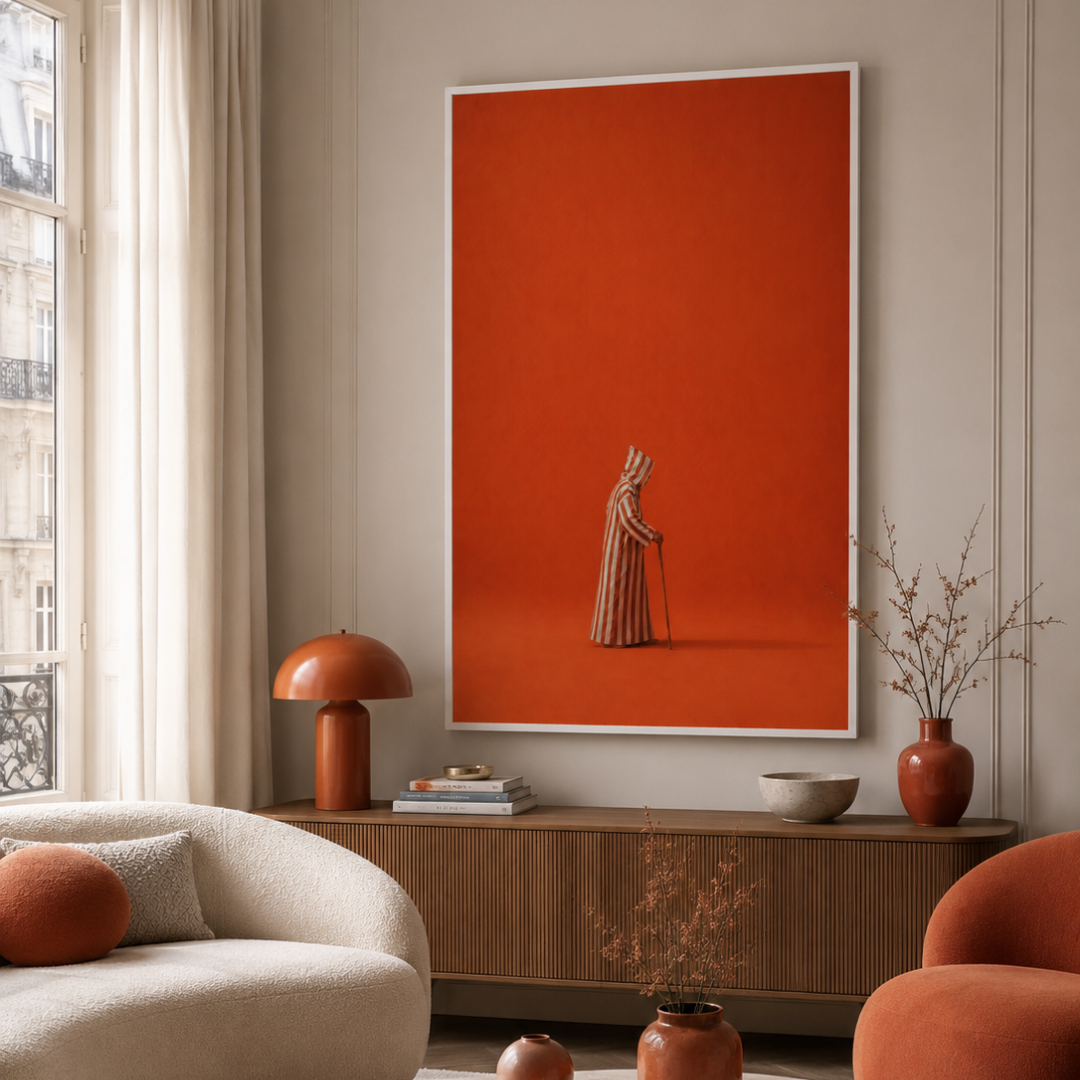 Tableau marocain – Le Haj - Terracotta