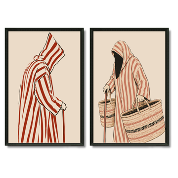 Duo Tableaux - Les Djellabistes