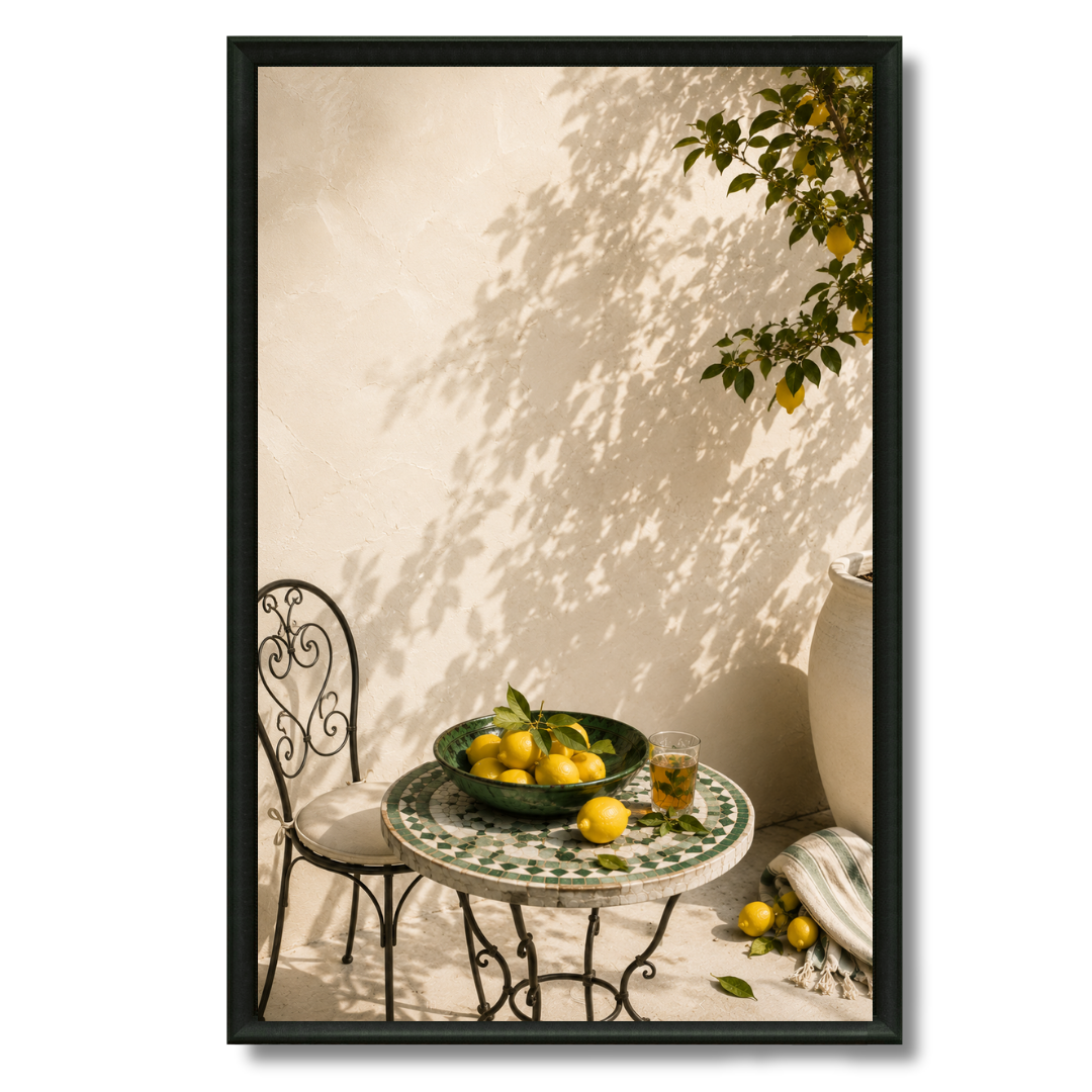 Tableau marocain – Le petit coin
