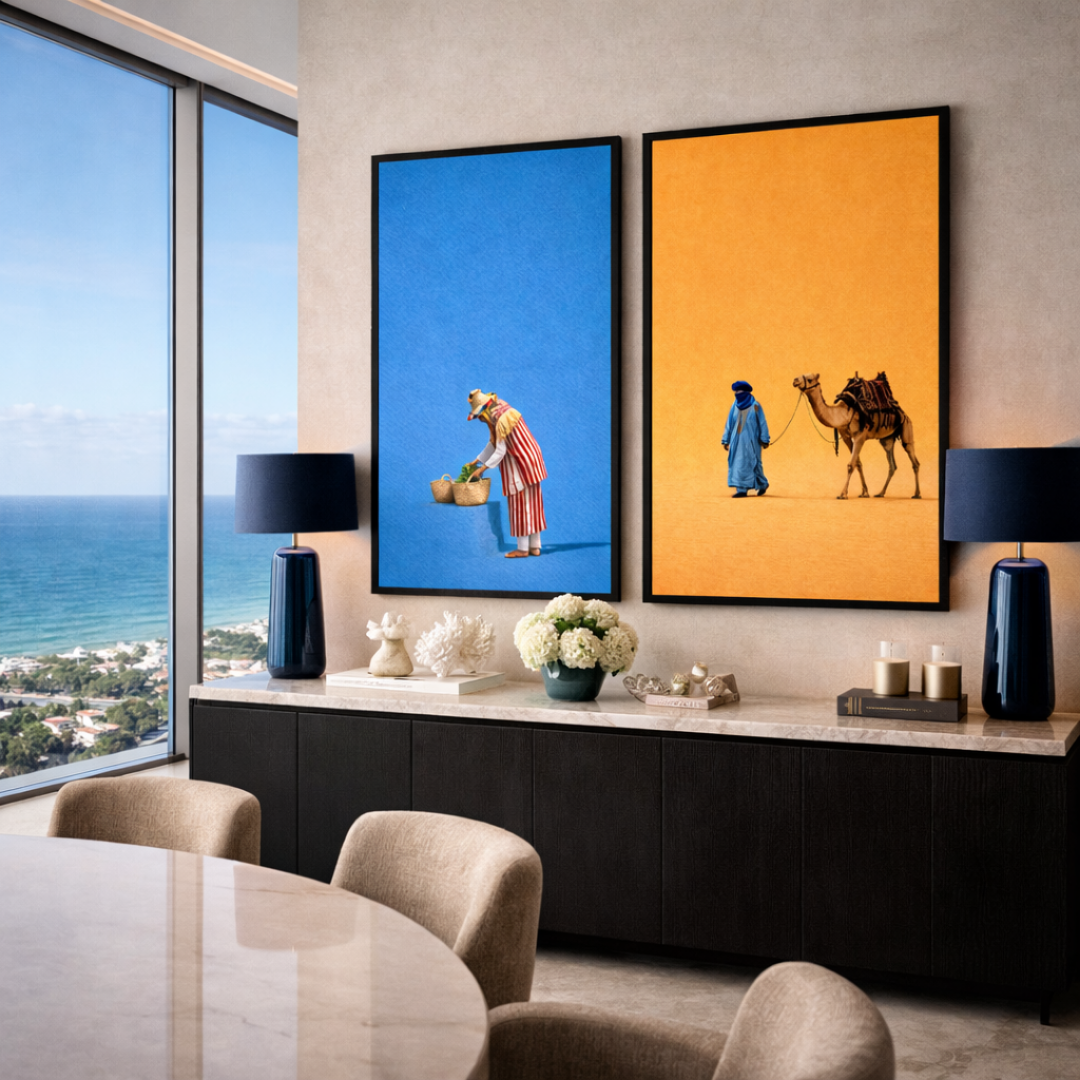 Duo tableaux douceurs du Maroc apaisantes pack