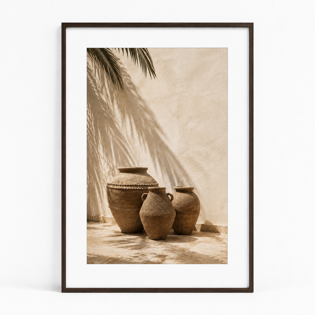 Tableau encadré Marocain – Les Amphores