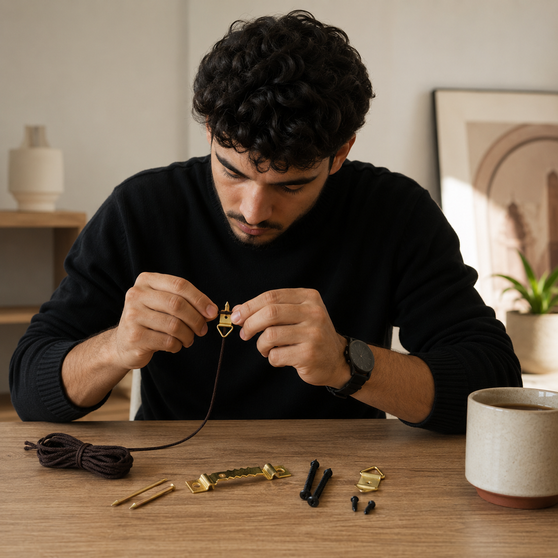 Set de fixation pour toiles