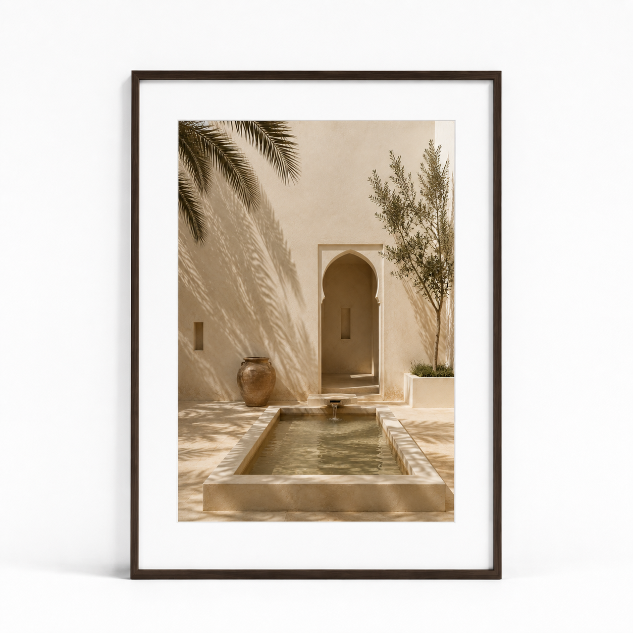 Tableau encadré Marocain – Patio Secret