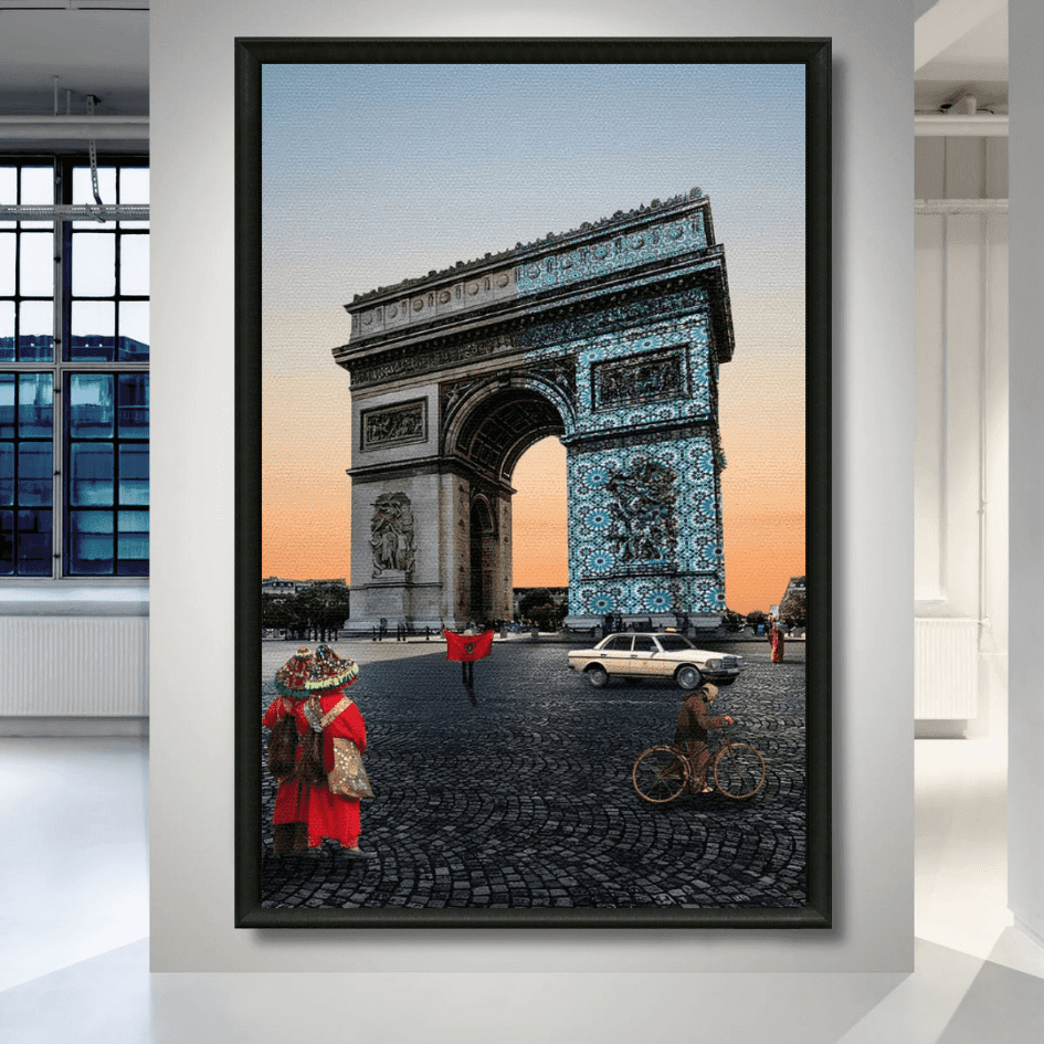 Tableau fusion Maroc France marocain détail