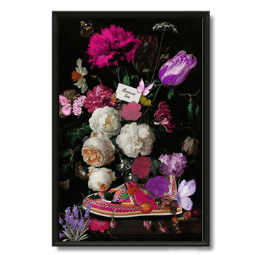 Tableau l'amour marocain lhaj lhaja illustration