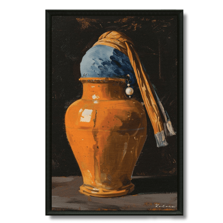 Tableau marocain – Tanjia x Fille à la perle - Kolors France